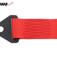 Universal Red Tow Strap Heavy Duty Decorative Belt With IKON Logo