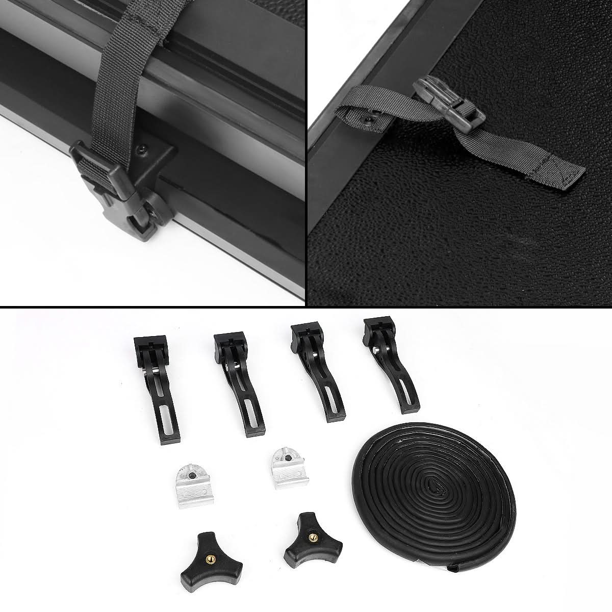 14-19 Chevrolet Silverado GMC Sierra Hard Tri-Fold Tonneau Cover 6.5FT