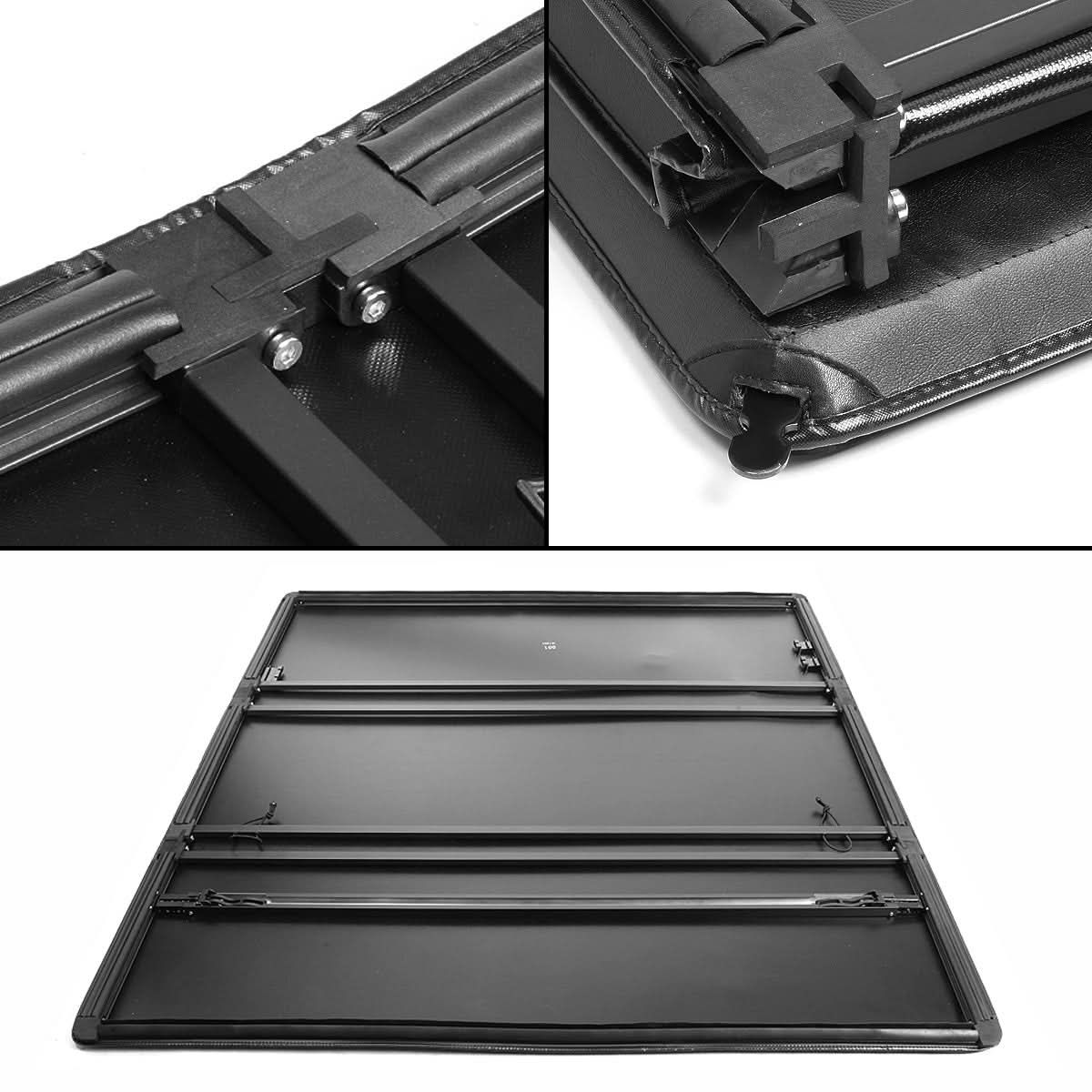 04-12 Chevrolet Colorado Soft Tri-Fold Tonneau Cover - 5.3FT Bed