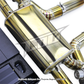 Titanium Valved Catback Exhaust System for Toyota Supra A90 A91 3.0T