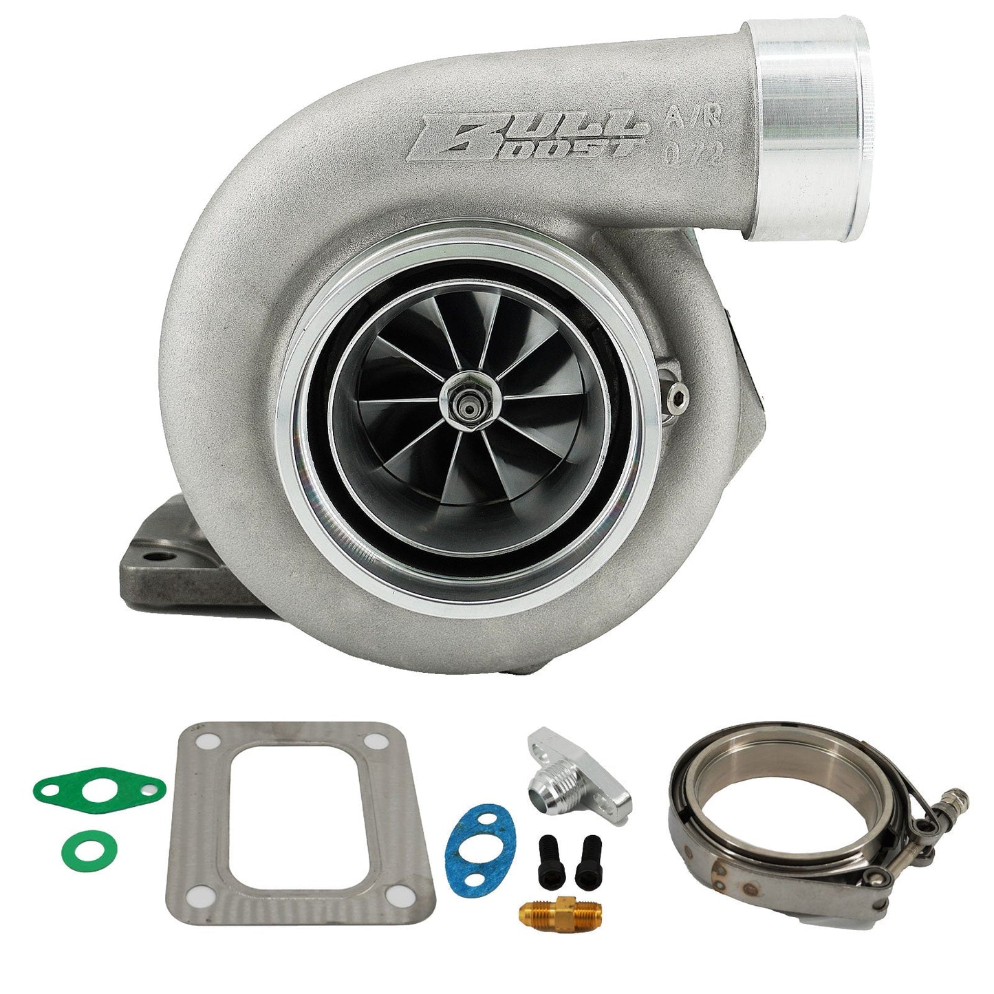 K Swap K Series K20 K24 Dual Ball Bearing Turbo Sidewinder Manifold Intercooler Kit