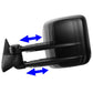 99-06 Chevrolet Silverado / GMC Sierra Manual Towing Mirror - Black Left