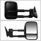 1999-2006 Chevrolet Silverado Towing Mirror - Manual Right Side Black