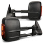 99-06 Chevrolet Silverado / GMC Sierra Manual Towing Mirrors - Black