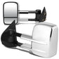 1997-2003 Ford F-150 Manual Towing Mirrors - Chrome Pair