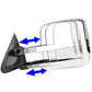 1997-2003 Ford F-150 Manual Towing Mirrors - Chrome Pair