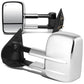 07-12 Chevrolet Silverado / GMC Sierra Powered Heated Towing Mirrors - Chrome