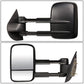 2007-2012 Chevrolet Silverado Towing Mirrors - Manual Black Pair