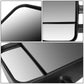 2007-2013 Chevrolet Silverado Left Manual Towing Mirror Black