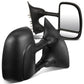 1999-2007 Ford F-250 F-350 F-450 F-550 Manual Towing Mirrors Pair