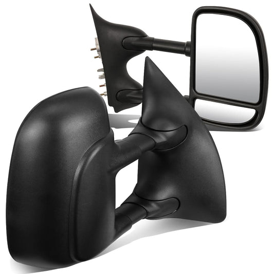 1999-2007 Ford F-250 F-350 F-450 F-550 Manual Towing Mirrors Pair