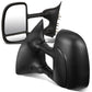 1999-2007 Ford F-250 F-350 F-450 F-550 Manual Towing Mirrors Pair