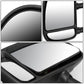 99-07 Ford F-250 F-350 F-450 F-550 Left Towing Mirror Manual Black