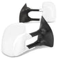 99-07 Ford F-250 F-350 F-450 F-550 Manual Towing Mirrors Chrome Pair