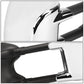 99-07 Ford F-250 F-350 F-450 F-550 Manual Towing Mirrors Chrome Pair