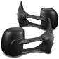 03-07 Ford E-150 E-250 E-350 Towing Mirrors - Manual Black Pair