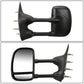03-07 Ford E-150 E-250 E-350 Towing Mirrors - Manual Black Pair