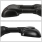 03-07 Ford E-150 E-250 E-350 Towing Mirrors - Manual Black Pair