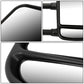 03-07 Ford E-150 E-250 E-350 Towing Mirrors - Manual Black Pair
