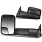 98-02 Dodge Ram Powered Heated Towing Mirrors - Black Pair