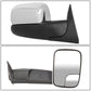 94-02 Dodge Ram 1500 2500 3500 Manual Towing Mirrors Chrome Pair