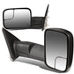 02-09 Dodge Ram 1500/2500/3500 Powered Heated Towing Mirrors Pair Black