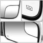 02-09 Dodge Ram Towing Mirrors Pair Powered Heated Chrome