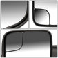 2002-2009 Dodge Ram Manual Towing Mirror - Left Side Black
