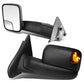 02-09 Dodge Ram Manual Towing Mirrors w/ LED Amber Signal - Pair