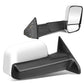 09-16 Dodge Ram 1500/2500/3500 Manual Towing Mirrors Chrome Pair