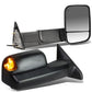 09-16 Dodge Ram Powered Heated LED Towing Mirrors - Black