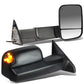 09-16 Dodge Ram Powered Heated LED Smoke Towing Mirrors - Pair