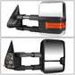 03-07 Chevy Silverado Sierra Tahoe Manual Towing Mirrors Chrome Pair