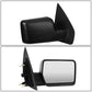 04-14 Ford F-150 Right Manual Towing Mirror - Black