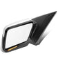04-14 Ford F-150 Left Towing Mirror Manual LED Amber Signal Chrome