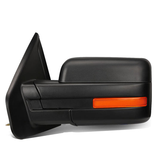 2004-2014 Ford F-150 Left Towing Mirror - Powered Heated Amber Signal