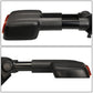 99-02 Chevy Silverado GMC Sierra Towing Mirrors Heated Power Black Amber