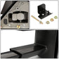 88-02 Chevrolet C/K 1500/2500/3500 Manual Towing Mirrors Black Pair