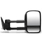 88-02 Chevrolet C/K Manual Towing Mirror Right Side Black