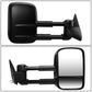 88-02 Chevrolet C/K Manual Towing Mirror Right Side Black
