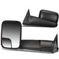 94-97 Dodge Ram 1500/2500/3500 Power Towing Mirror Pair - Black