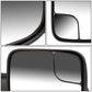 94-97 Dodge Ram 1500/2500/3500 Power Towing Mirror Pair - Black