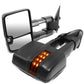 99-06 Chevy Silverado GMC Sierra Towing Mirrors Powered Heated LED