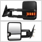 88-02 Chevy GMC C/K Series Manual Towing Mirrors - LED Signal Black