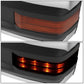 88-02 Chevrolet GMC C/K Tahoe Yukon Towing Mirrors Powered LED Chrome