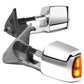 2007-2016 Toyota Tundra Powered Heated LED Towing Mirrors - Chrome