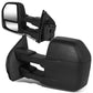 2015-2018 Ford F-150 OE Style Towing Mirrors - Powered Heated Black