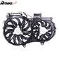 2005-2008 Audi A4 GEN 3 2003-2009 A4 Cabrio Dual Cooling Fan Assembly