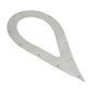 BBP 3" Stainless Steel Teardrop Exhaust Tip Trim Plate