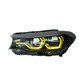 LED Headlight DRL Module (Yellow / White / Amber) Plug & Play for BMW G30 G38 5 Series